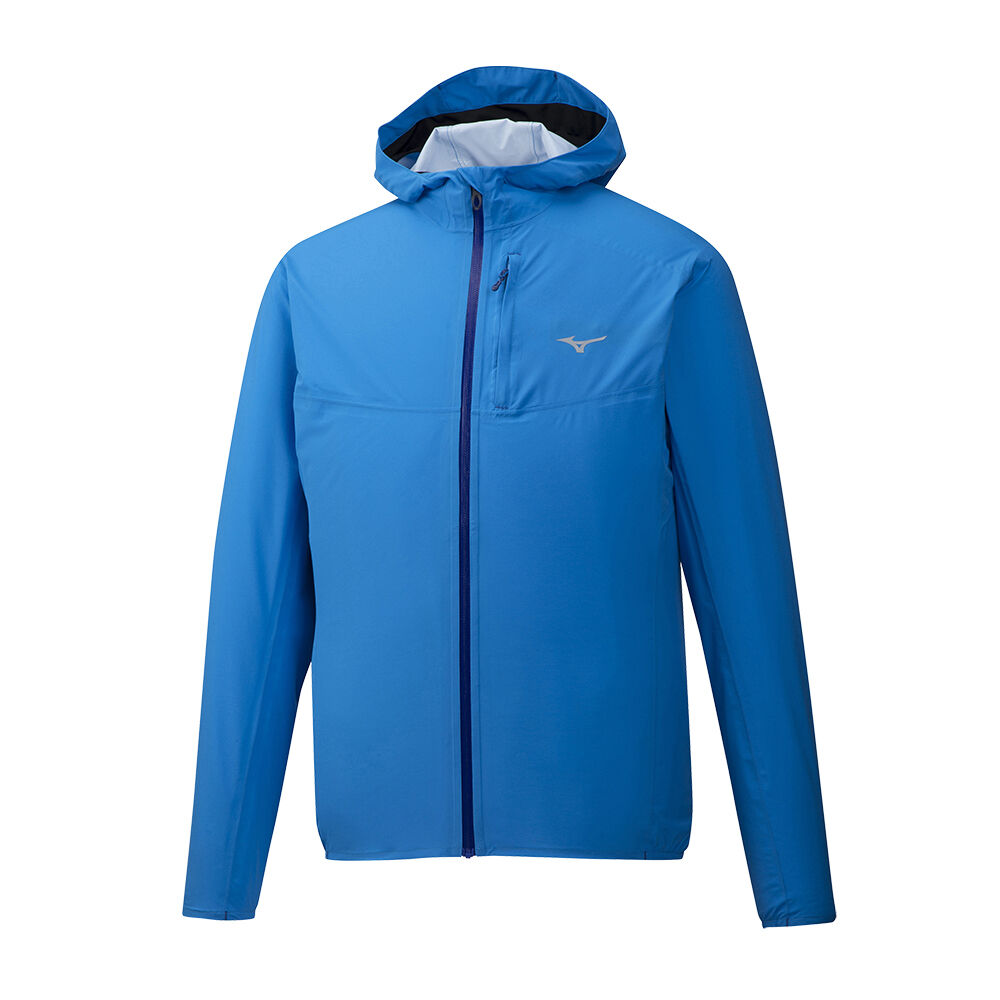 Mizuno Waterproof 20K ER Férfi Jacke Kék HTW264783